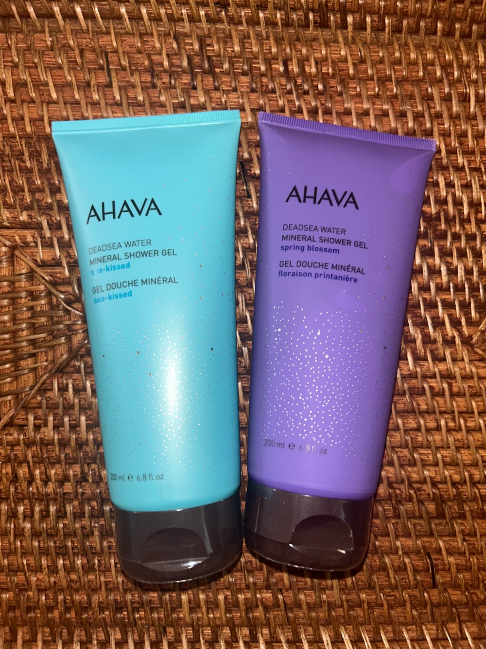 Ahava shower gel bundle full size